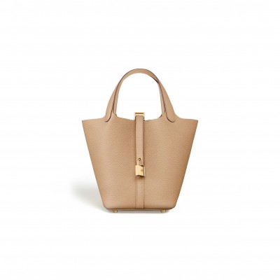 HERMES MASTER PICOTIN LOCK 18 TAURILLON CLEMENCE H056289CC0M (18*18*13cm)